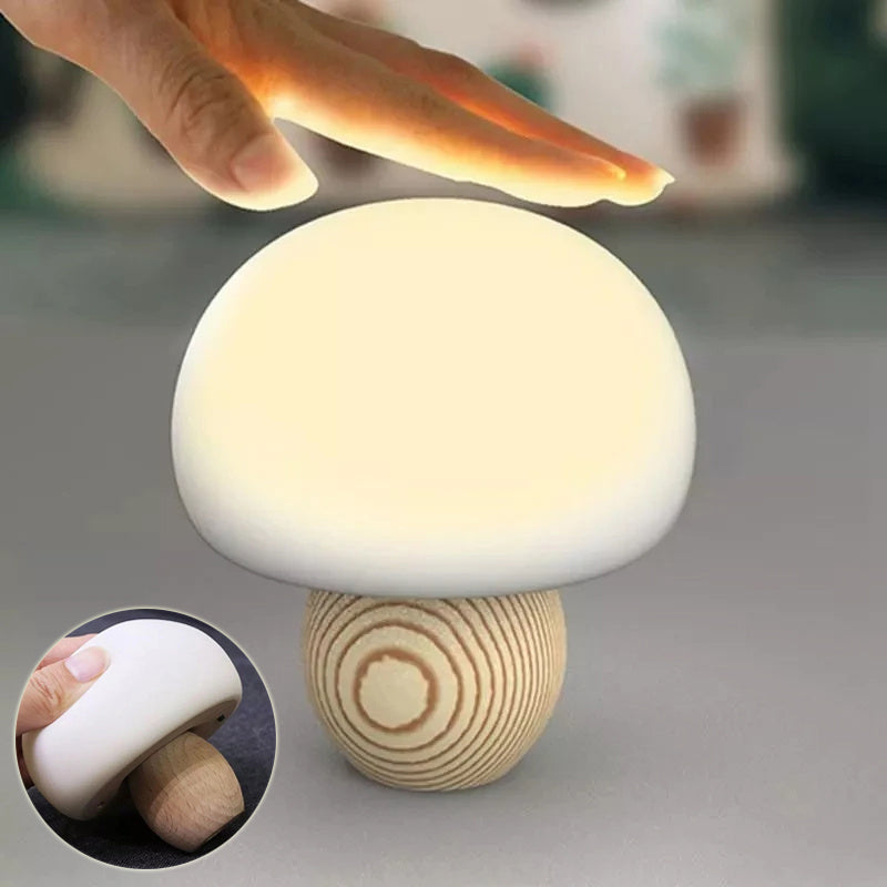 Squishy LED Mushroom